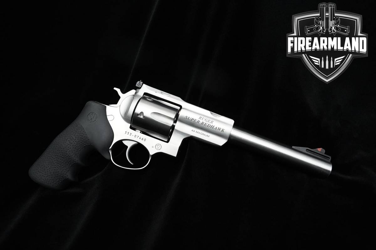 Ruger Super Redhawk 44 Magnum 7.5" Satin Stainless Super Ruger Redhawk 2022
