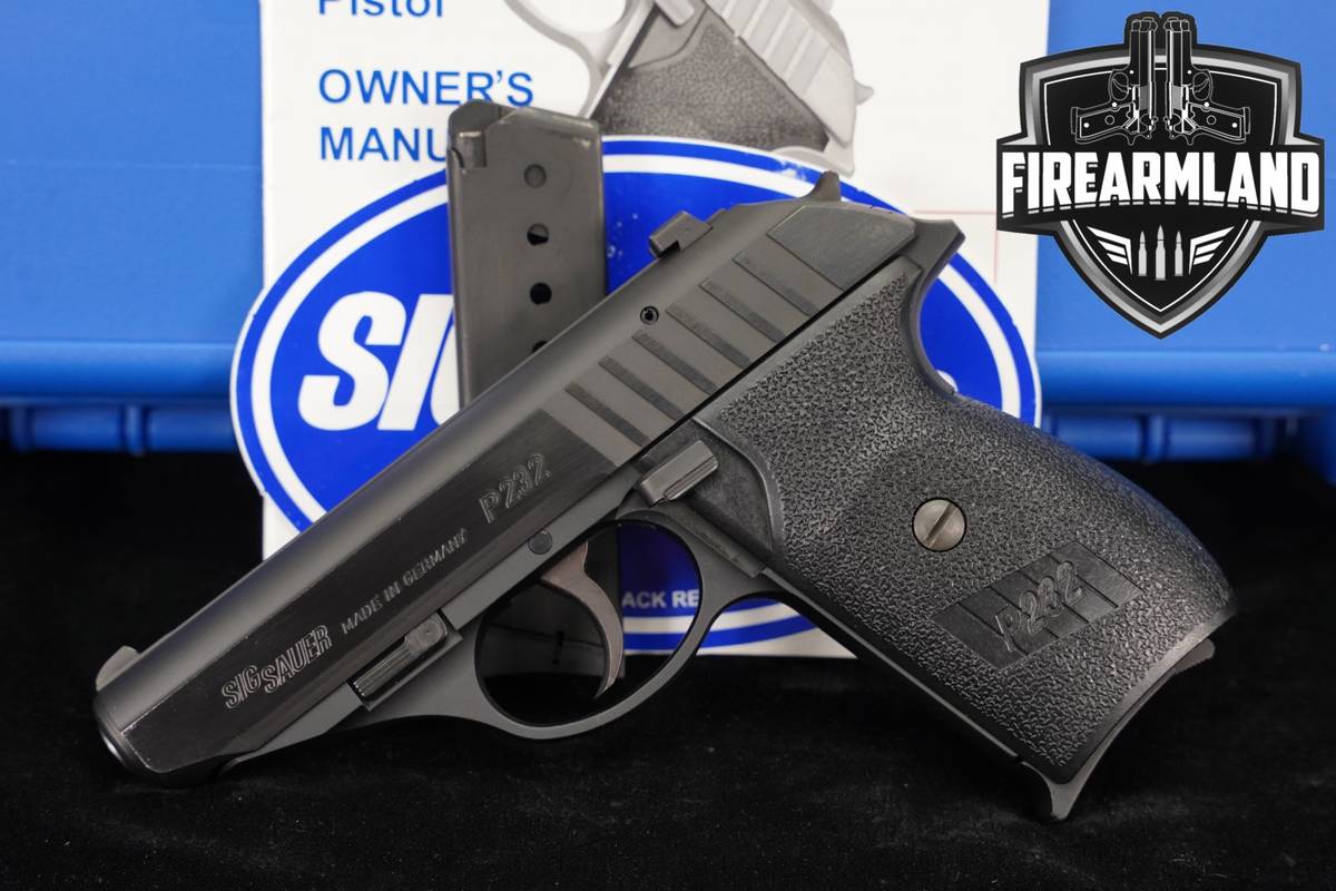 Sig Sauer P232 380 ACP 3.6 P 232 +2 MAGS & ORIG CASE