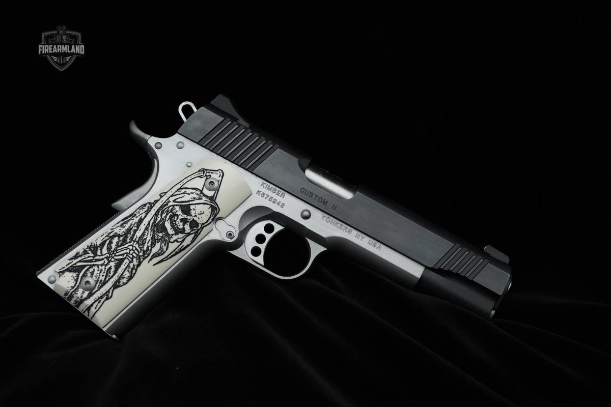ANIB Kimber 1911 Custom II 45acp Pistol Kimber 45acp Custom ll 1911 Pistol