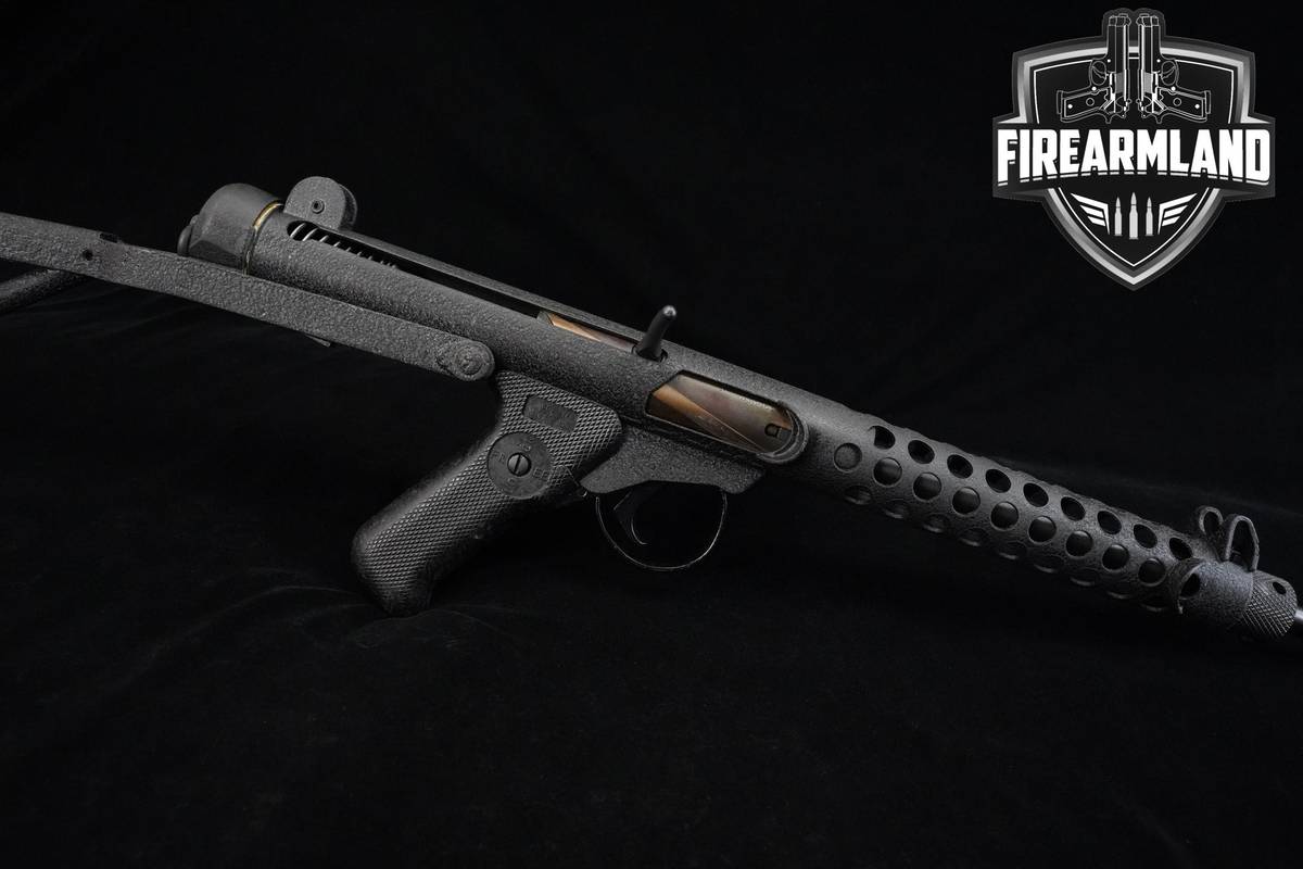 Sterling MK4 SMG L2A3 9mm 16" FOLDER Black Sterling Mark 4 +2 MAGS