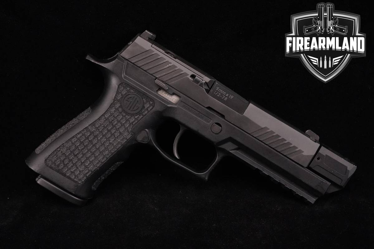 Sig Sauer P320 Compact X-Series LXG Spectre Frame P-320 9mm 4.6" +ORIG CASE