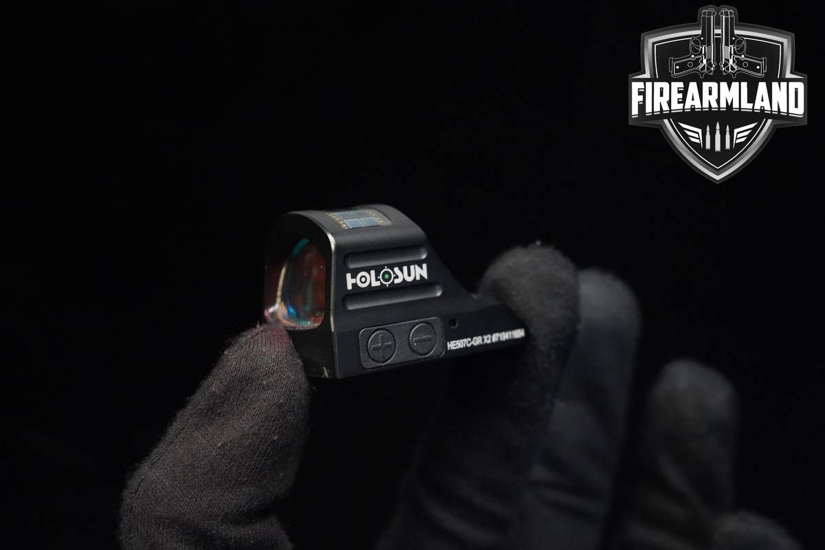 Holosun HE507C GR X2 Black Anodized Holosun 507C Green Red Dot Sight