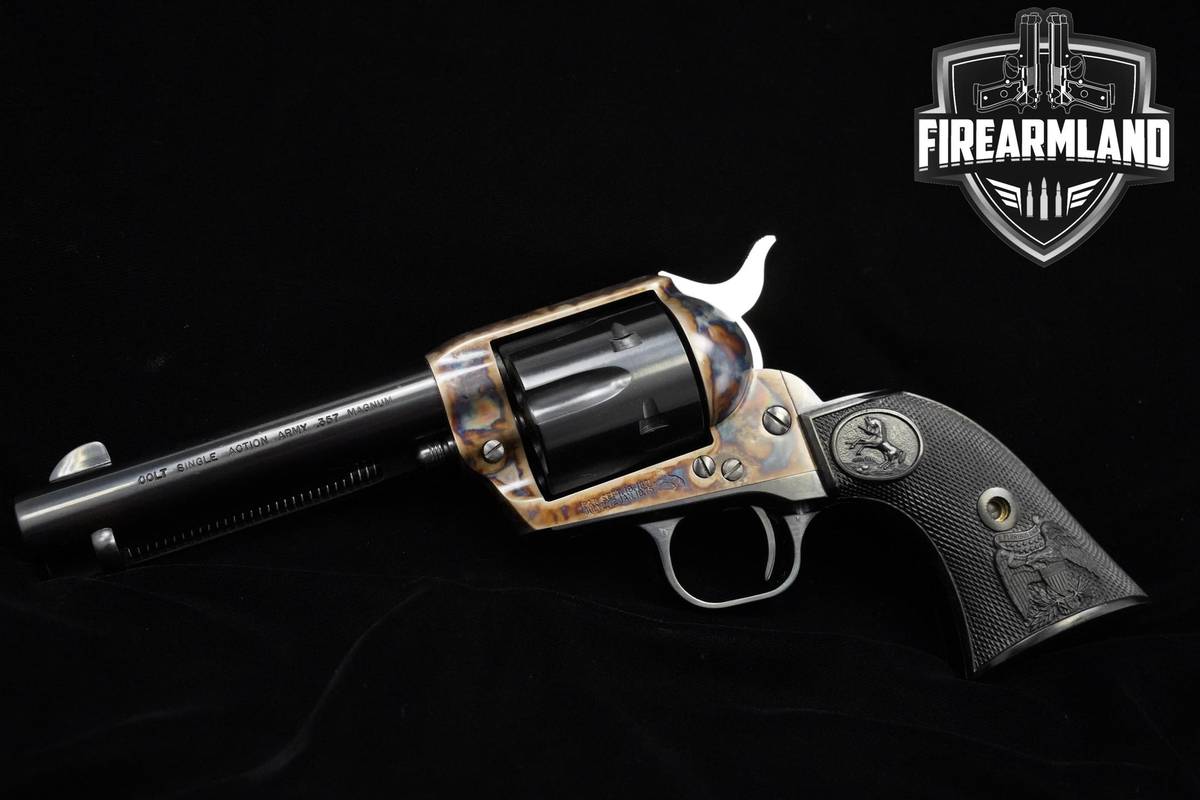 MINTY! 1980 Colt Single Action Army 3rd Gen 357 Magnum 4.75" SAA +ORIG BOX
