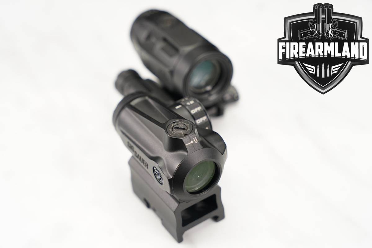 Sig Sauer ROMEO-MSR GEN II & JULIET3-MICRO COMBO Green 2 MOA Dot 3x Optics