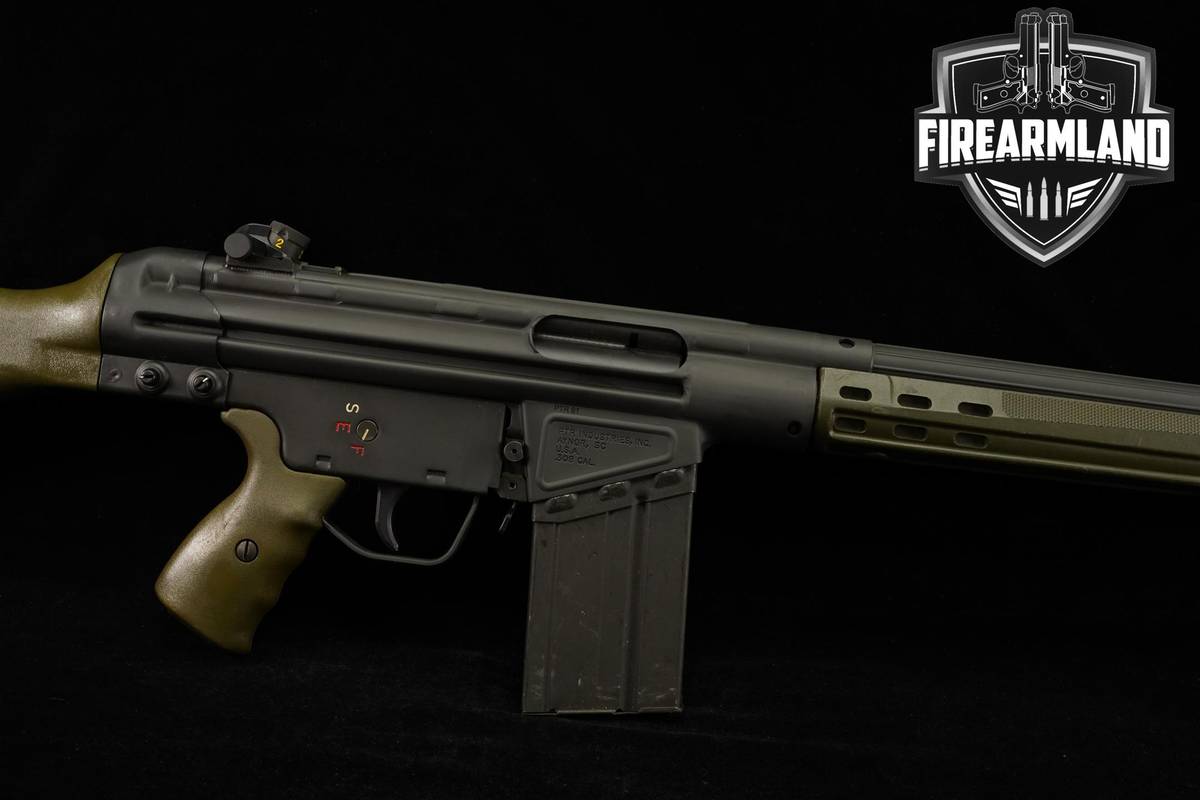 PTR Industries 91 308 Winchester 18" Black & OD Green +3 MAGS