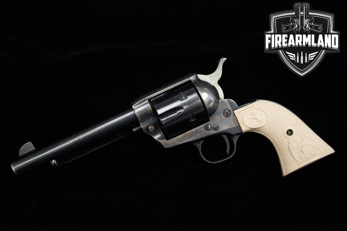 1968 Colt Single Action Army 2nd-Gen 45 Colt 5.5" SAA Peacemaker VINTAGE