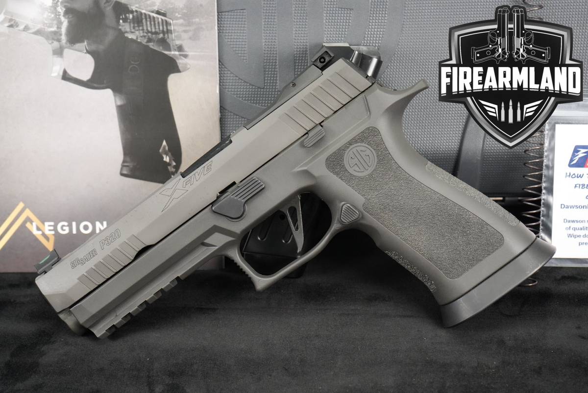 Sig Sauer P320 XFive Legion 9mm 5 P 320 X Five X5 +2 MAGS & ORIG CASE