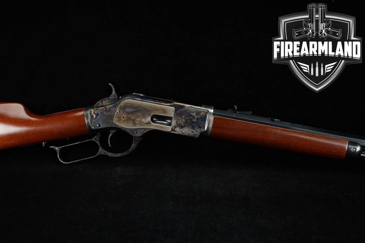 Cimarron Firearms Model 1873 Short Rifle 357 Magnum 20" CASE HARDENED