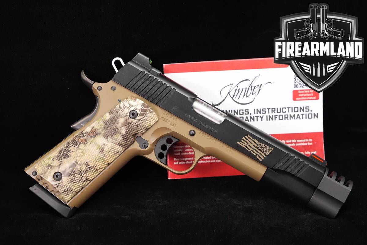 LIMITED Kimber Hero Custom Special Edition (Boot Campaign) 45 ACP 1911 COMP