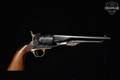 1970 A. Uberti Model 1861 Colt Navy .44 BPM (Black Powder) Blued/Case Hardened/Brass in Fair Condition Image 3