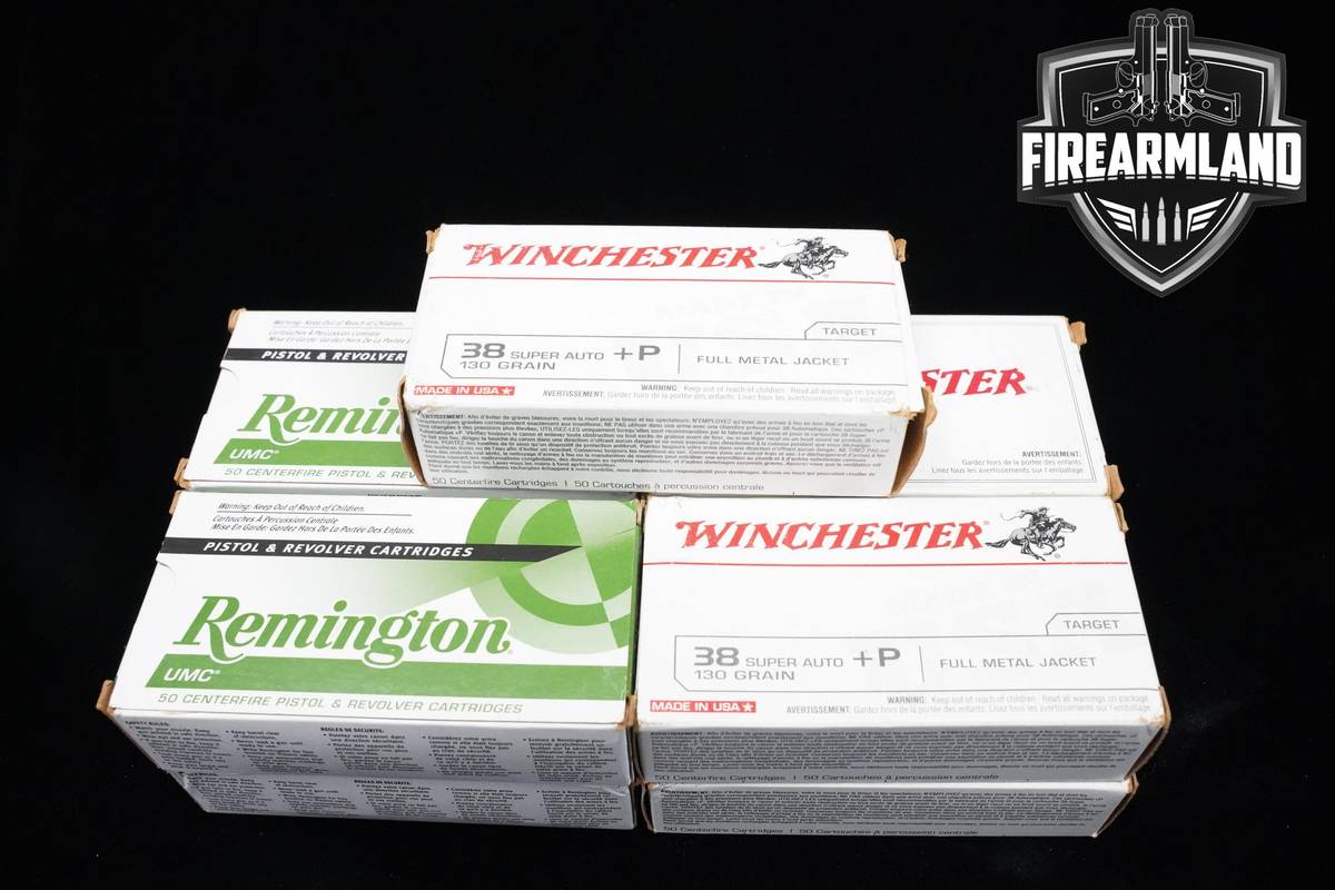 38 Super +P Ammo 38-Super-Ammo 450 ROUNDS