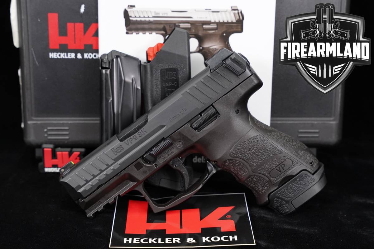 Heckler & Koch H&K VP9SK 9mm 3.39" VP9 SK +3 MAGS & ORIG CASE