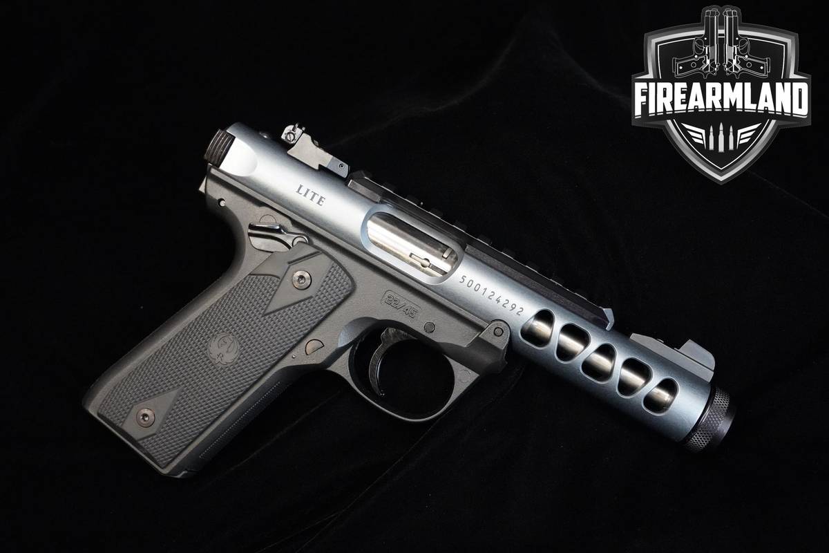 Ruger Mark IV Lite 22/45 22LR 4.4" Diamond Gray Anodized Ruger MKIV Mark 4