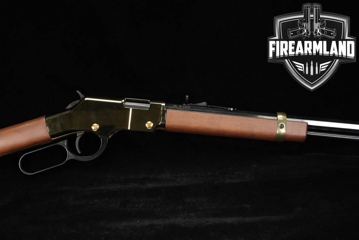 Henry Golden Boy 22LR 20" Brasslite & Walnut H004 OCTAGON