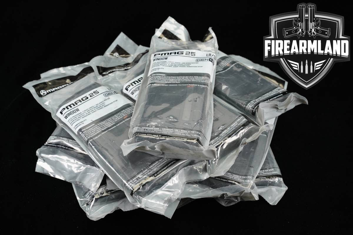 Magpul TEN (10) PMAG LR/SER AR GEN M3 25 Round Window Magazines AR10 Mags