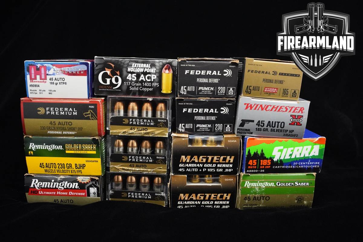 .45 ACP / .45 Auto +P Ammo 355 ROUNDS