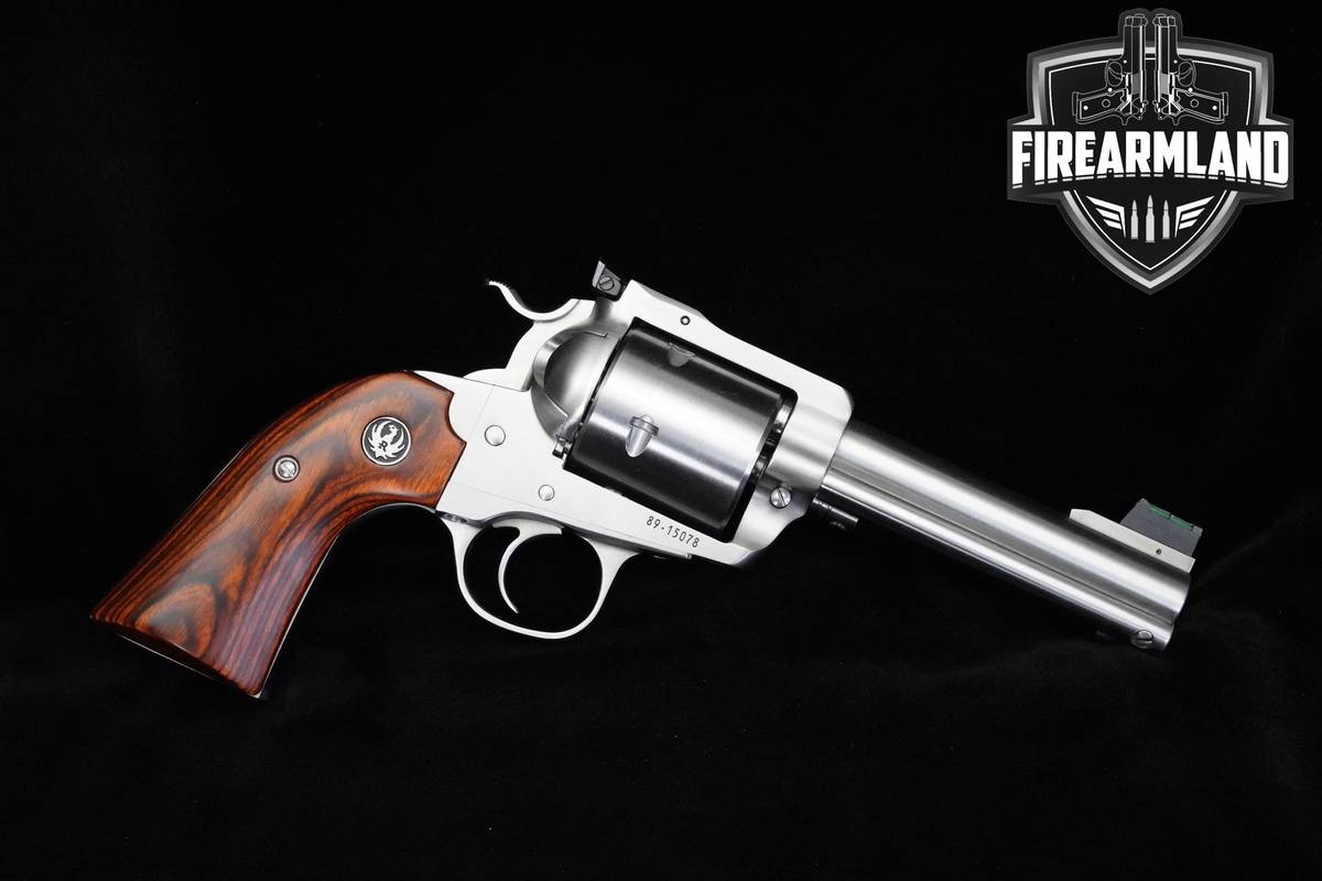 Ruger New Model Super Blackhawk Bisley 454 Casull 4.62" Ruger +ORIG CASE