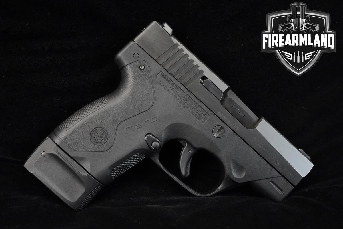 Beretta Nano 9mm 3" Beretta-Nano +4 MAGS & ORIG CASE