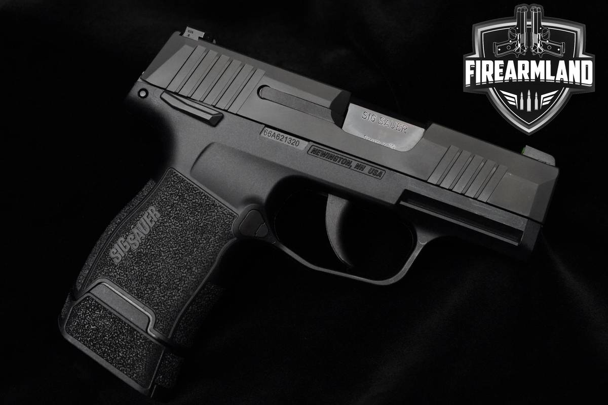 Sig Sauer P365 9mm 3.1" Nitron Pistol +4 MAGS & HOLSTER