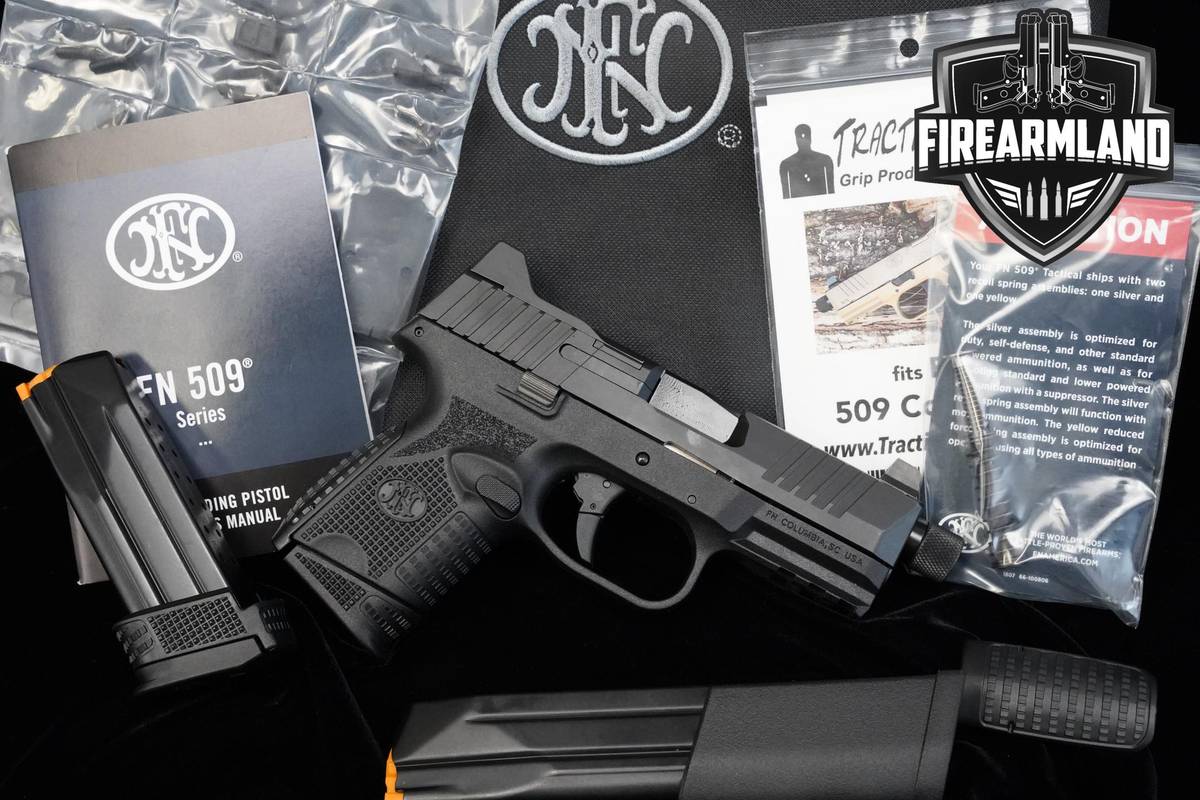 FN FN-509C Compact Optic Ready 9mm 4.3" FN-509C 509-C +3 MAGS & ORIG CASE