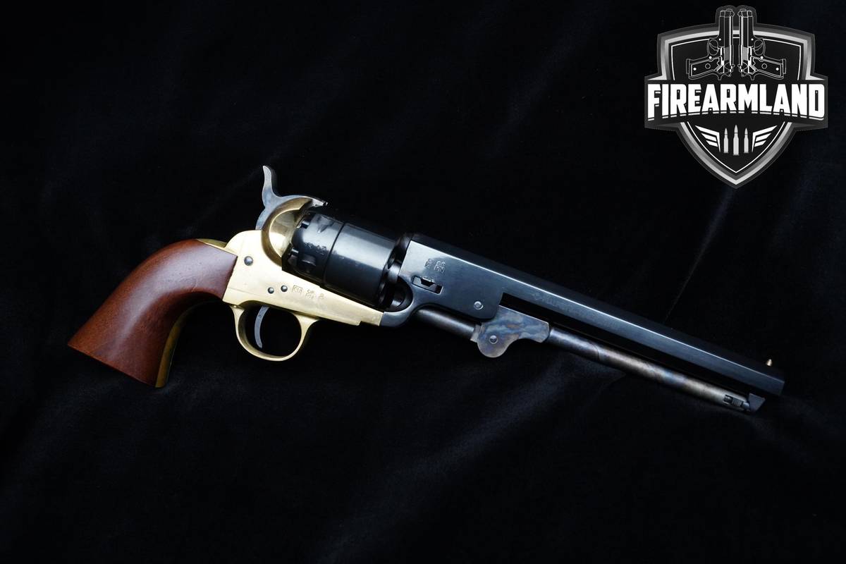 2019 F.lli Pietta Model 1851 Confederate Navy 44 BPM 7.25" Two-Tone 1851