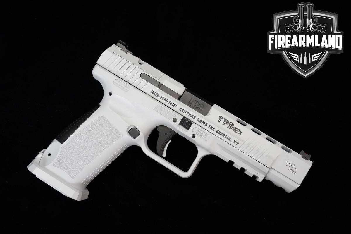 Canik TP9 SFx Signature Series Optic Ready 9mm 5.2" Whiteout Canik-TP9 TP-9