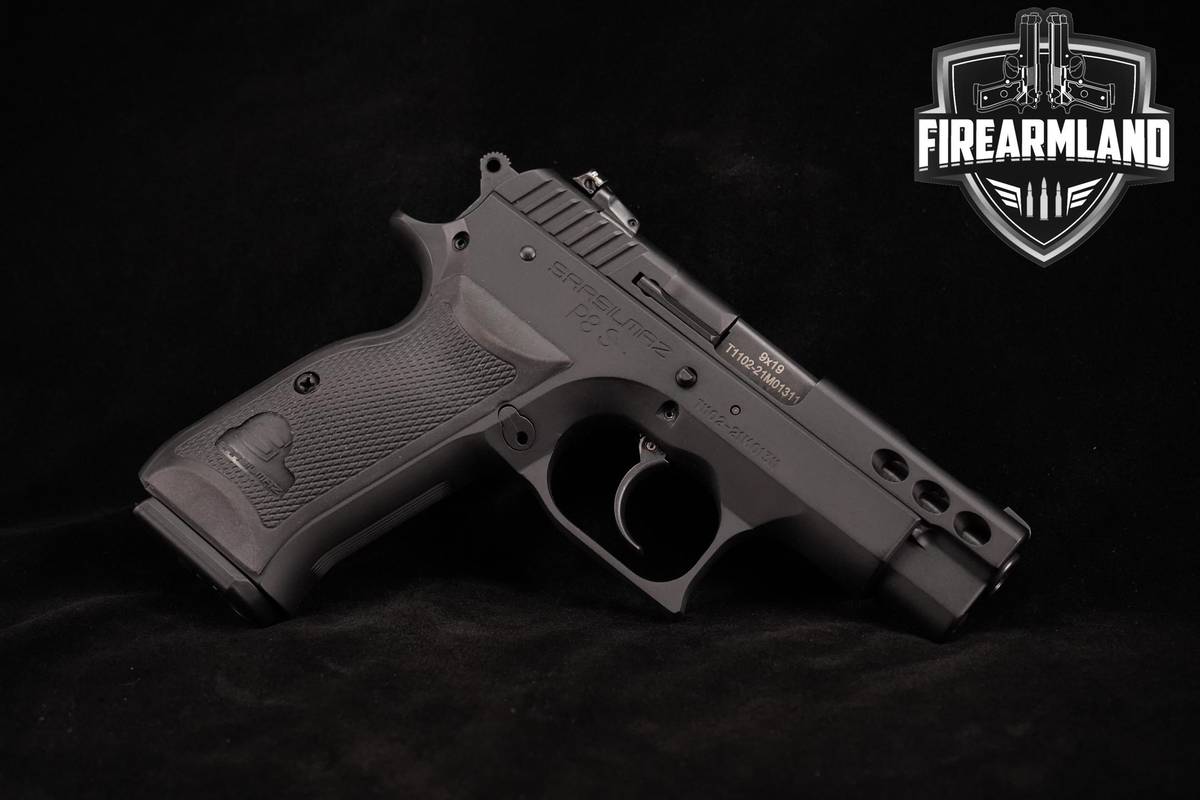 Sarsilmaz SAR P8S 9mm 3.8" P8-S +3 MAGS