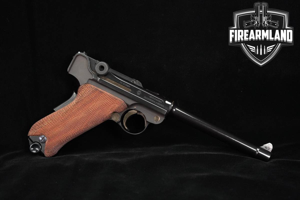 1973-1974 Mauser American Eagle P08 Luger 9mm 6" ORIG BOX