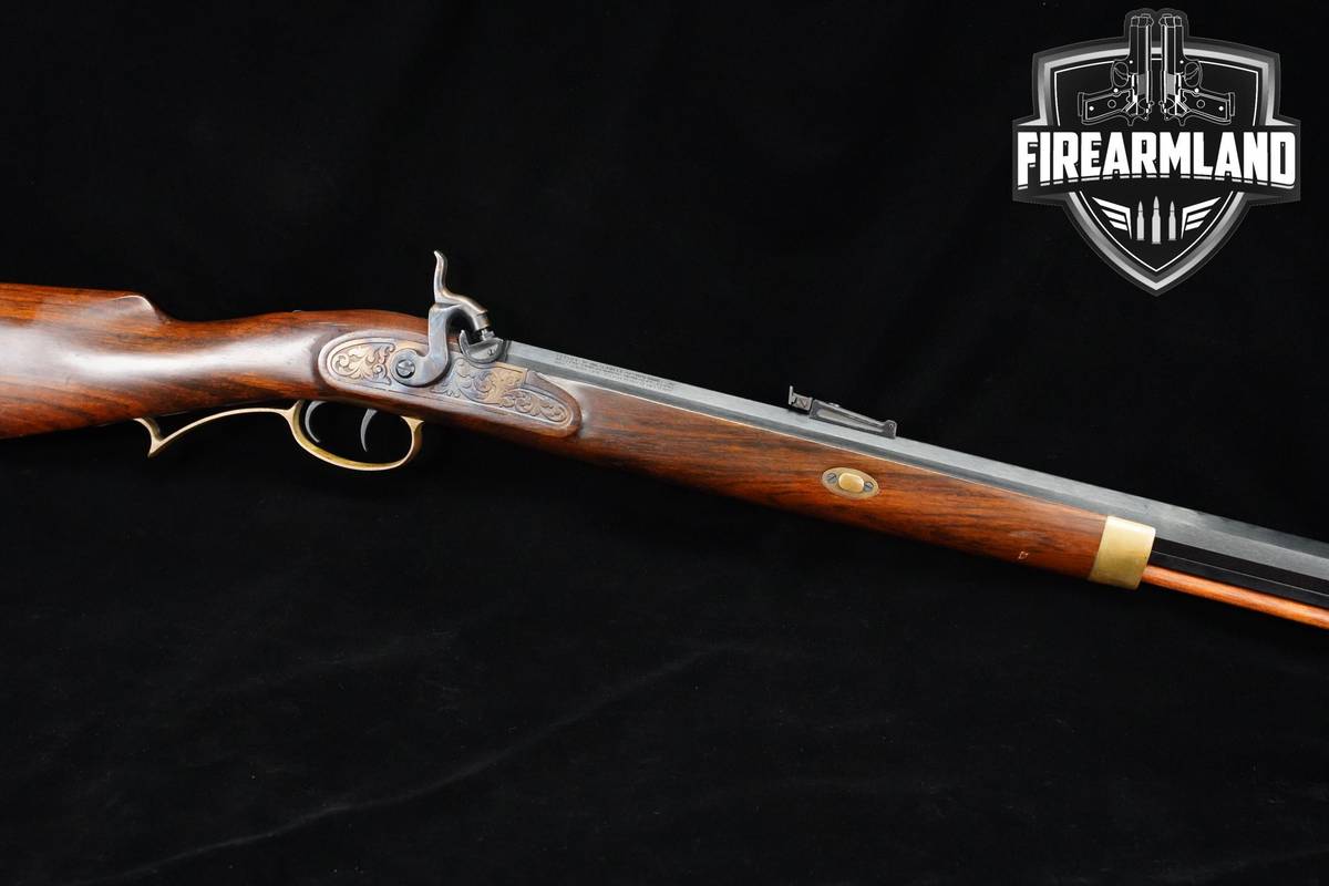 Investarm Hawken Cabela's 50 Caliber 29" Blued & Hardwood