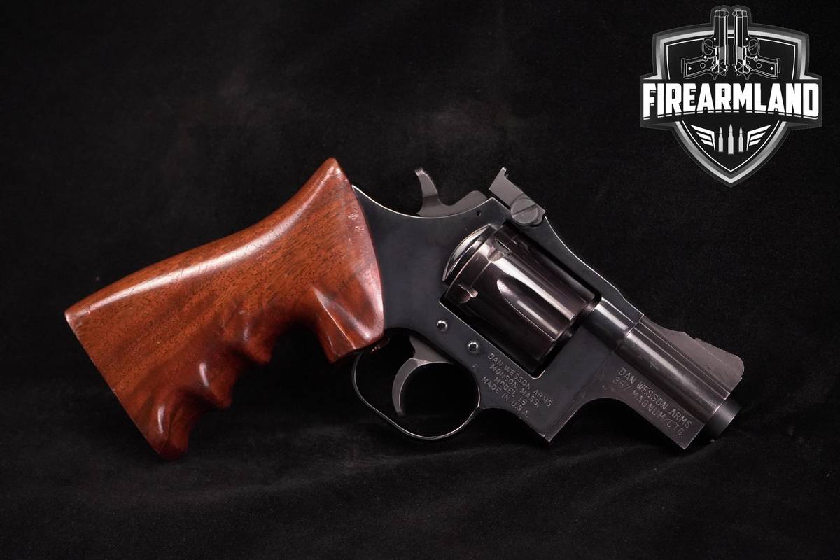 VINTAGE Dan Wesson Model 15 Target 357-Magnum 2.5" + 6" Blued DA/SA