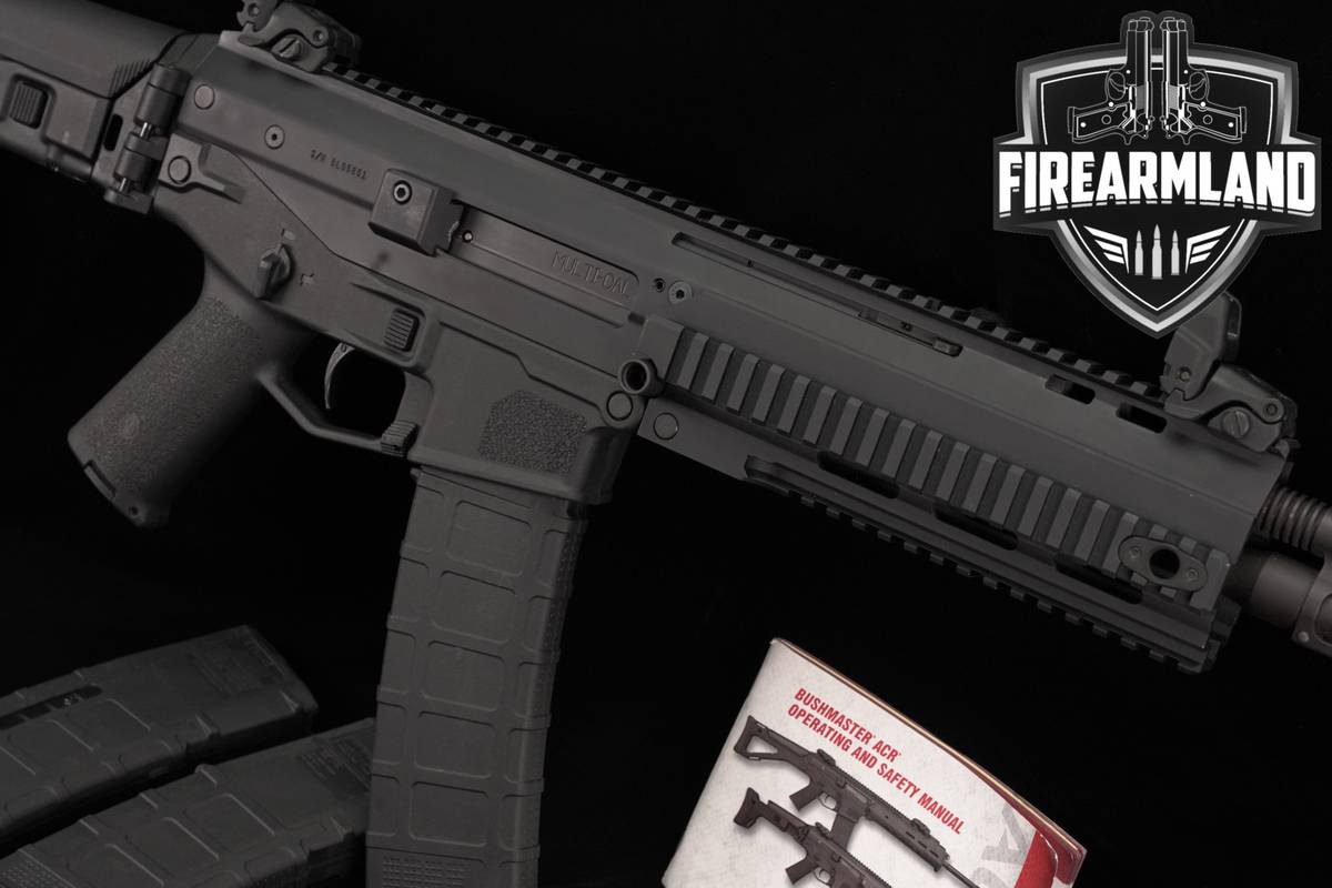 Bushmaster ACR Enhanced 5.56 NATO 16.5" GEISSELE TRIGGER +4 MAGS