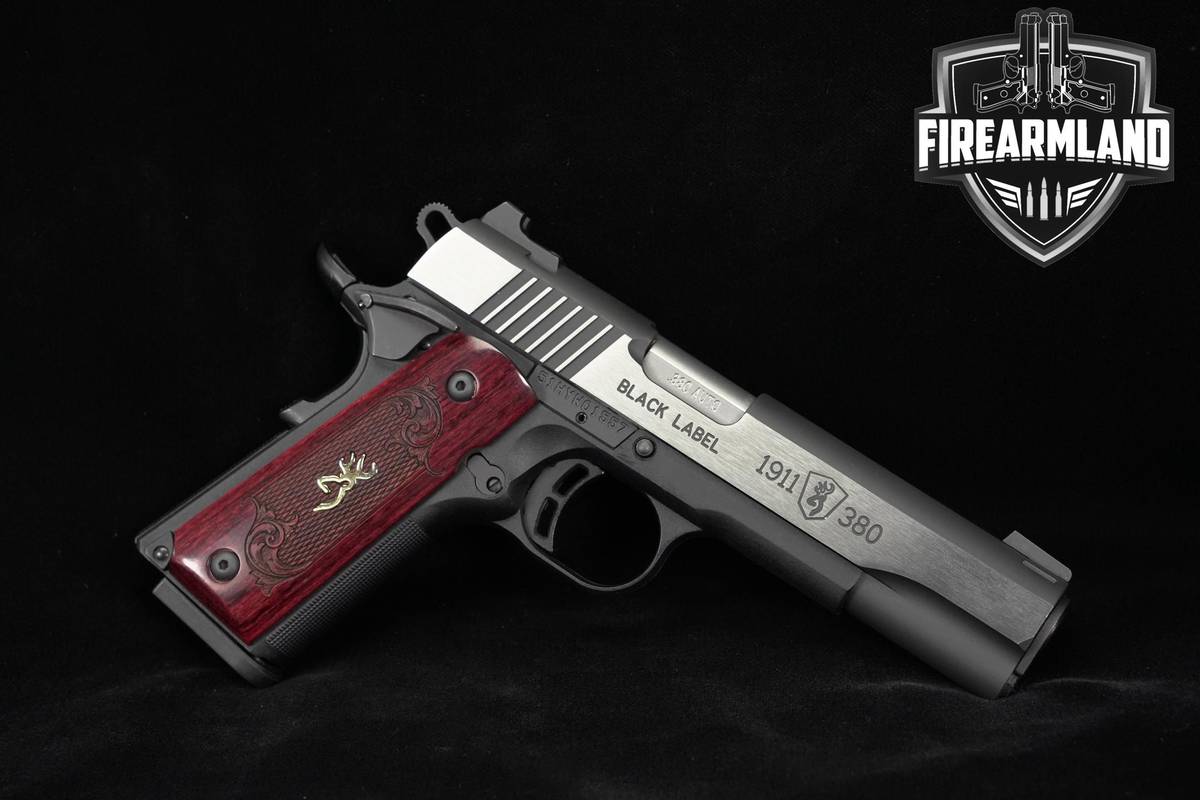 Browning 1911-380 Black Label Medallion Pro Full Size 380ACP 4.25" OG CASE