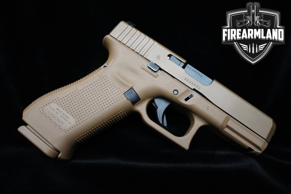Glock 19X 9mm 4" Coyote nPVD 19X Glock G19 19-X +3 MAGS & ORIG BOX