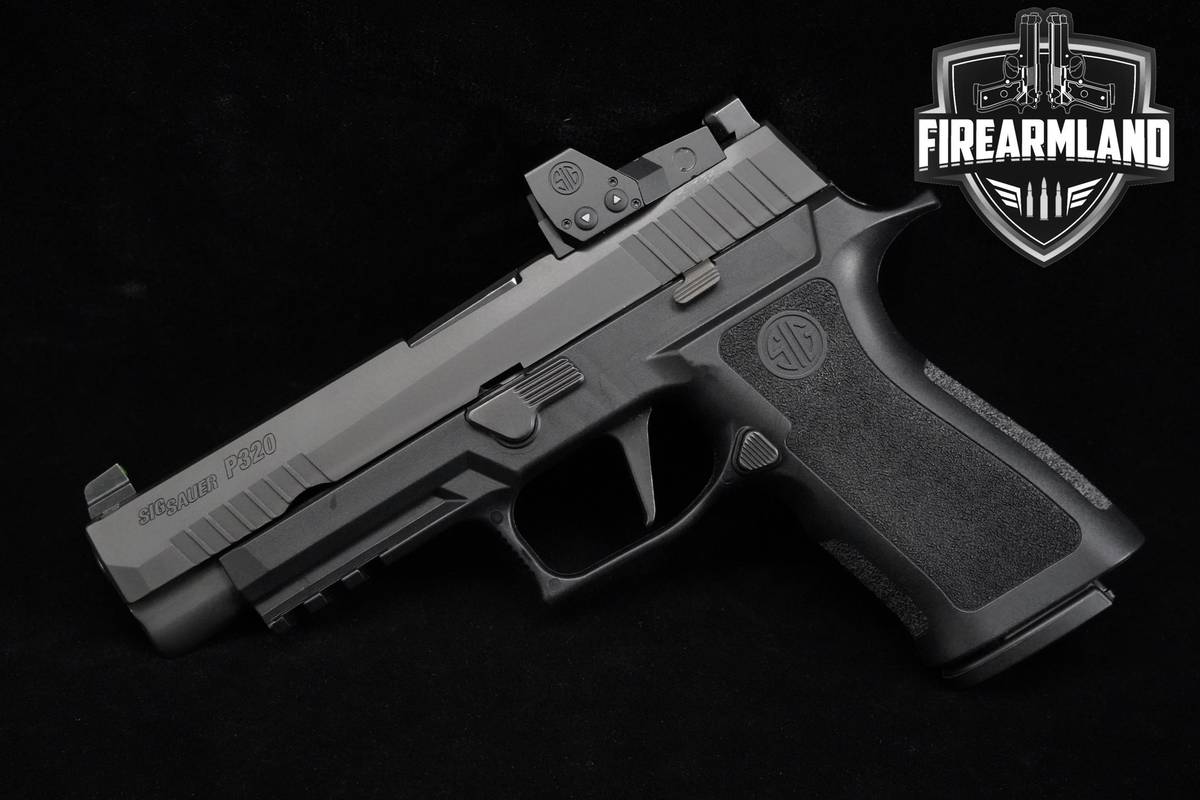 Sig Sauer P320 X Fullsize 9mm 4.7" Nitron P 320 +2 MAGS & ORIG CASE