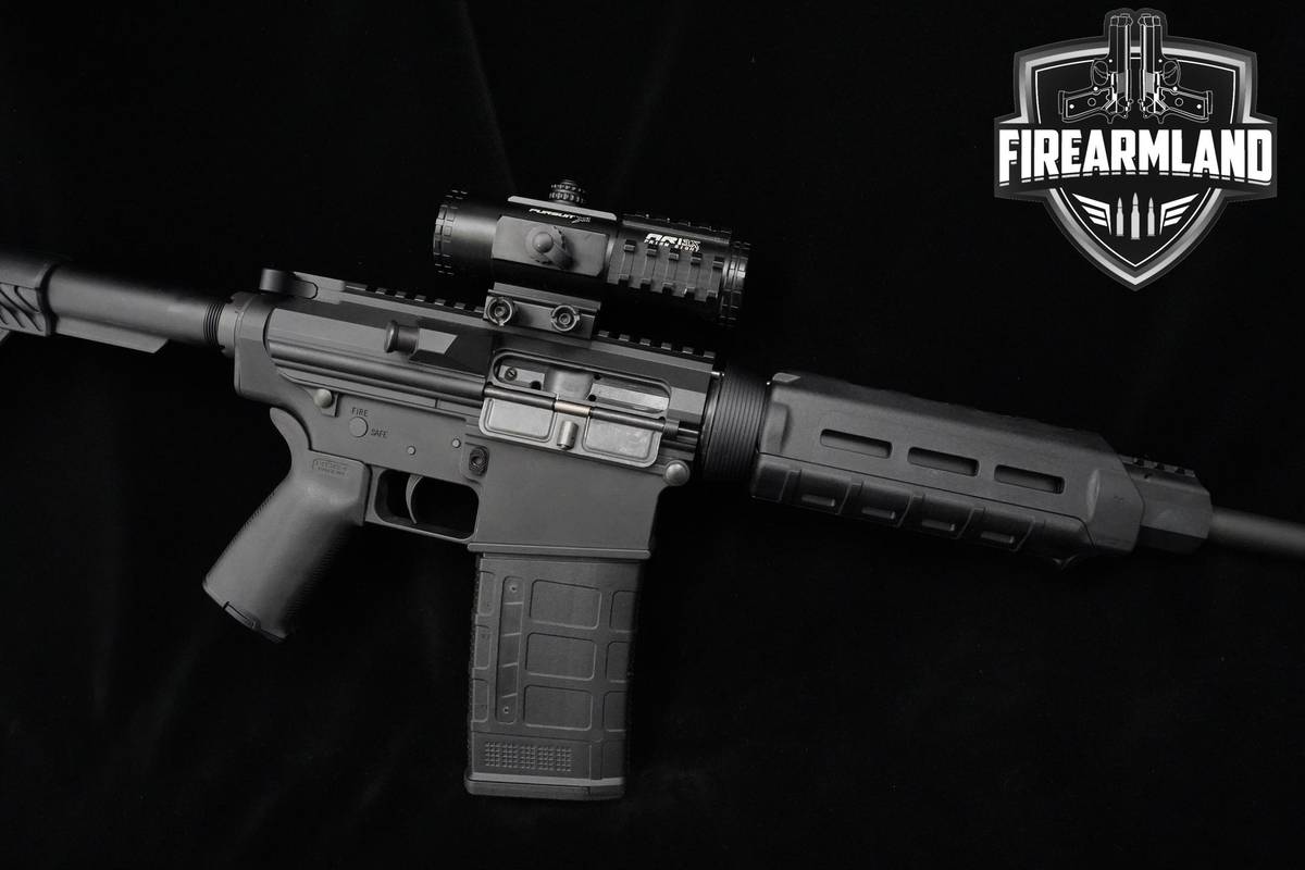 DPMS Panther Arms LR-308 7.62 NATO AR-10 AR10 AR 16" DPMS +3 MAGS & OPTIC