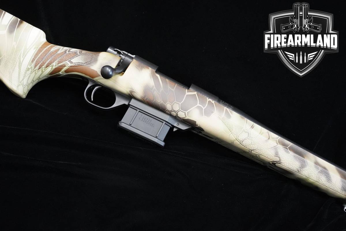 Howa Model 1500 Kryptec Camo 6.5 Grendel 22" Matte Blued Howa 1500