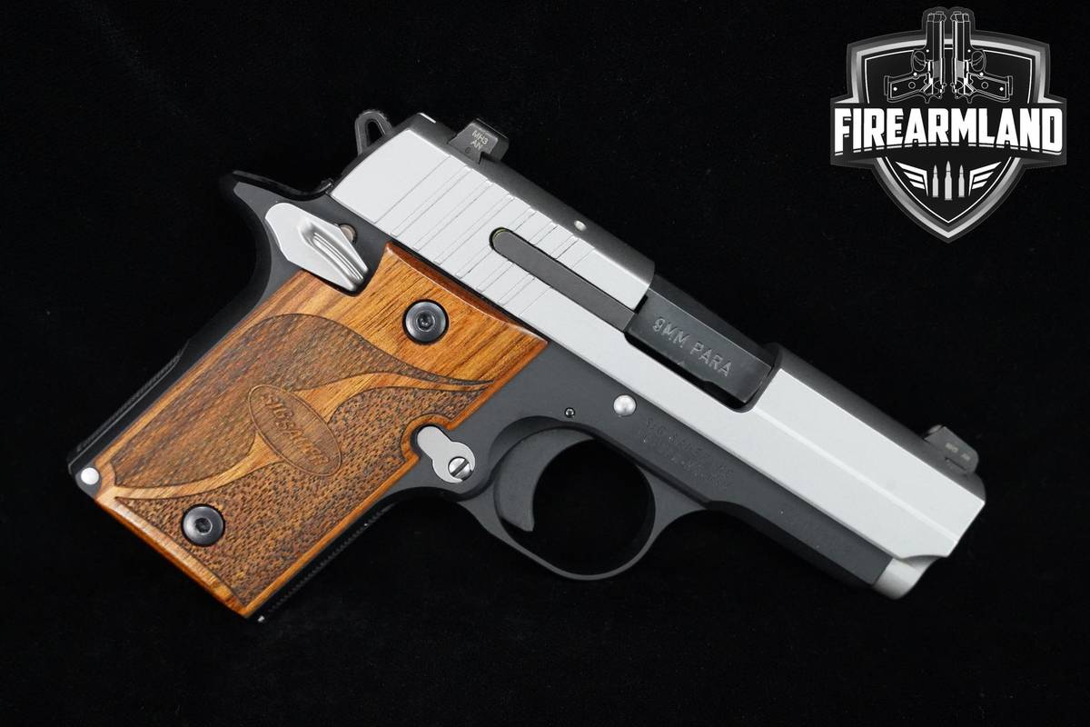 Sig Sauer P938 9mm 1911 3" Two-Tone Sig-Sauer P938 1911 ORIG CASE
