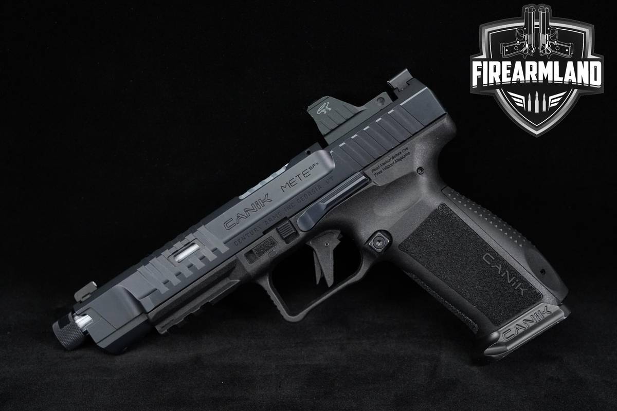 FULL PACKAGE Canik METE SFx Pro 9mm 5.74" +2 MAGS, OG CASE, OPTIC & HOLSTER