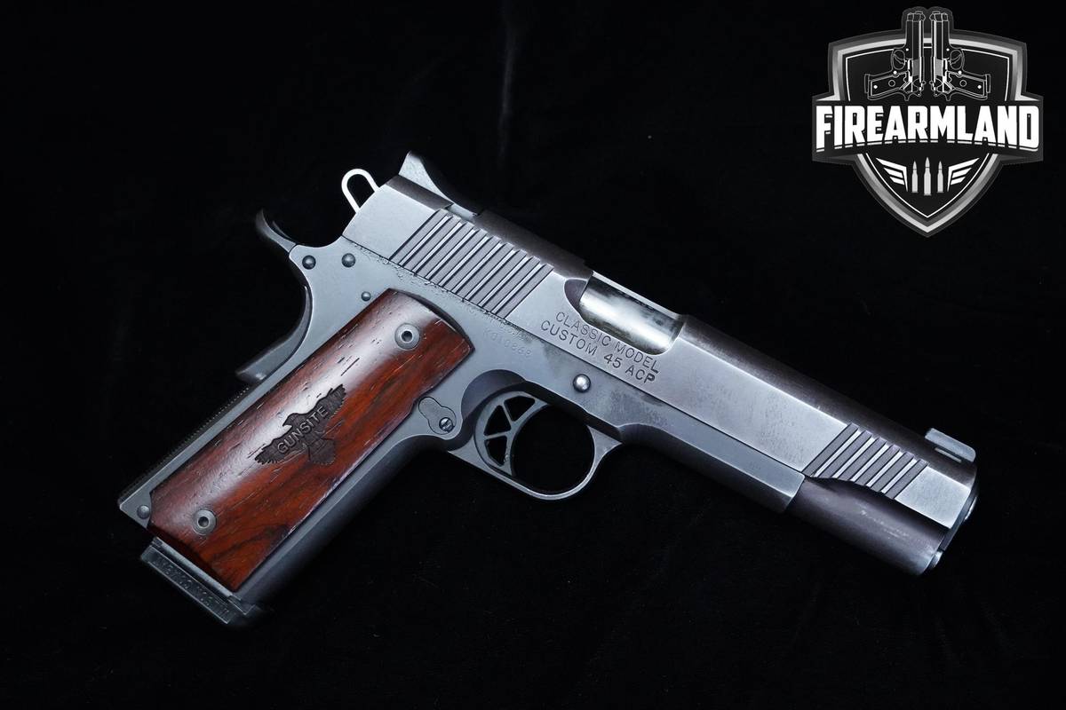 1997 Kimber Classic Model Custom 45 ACP 1911 5" Blued Kimber ORIG CASE