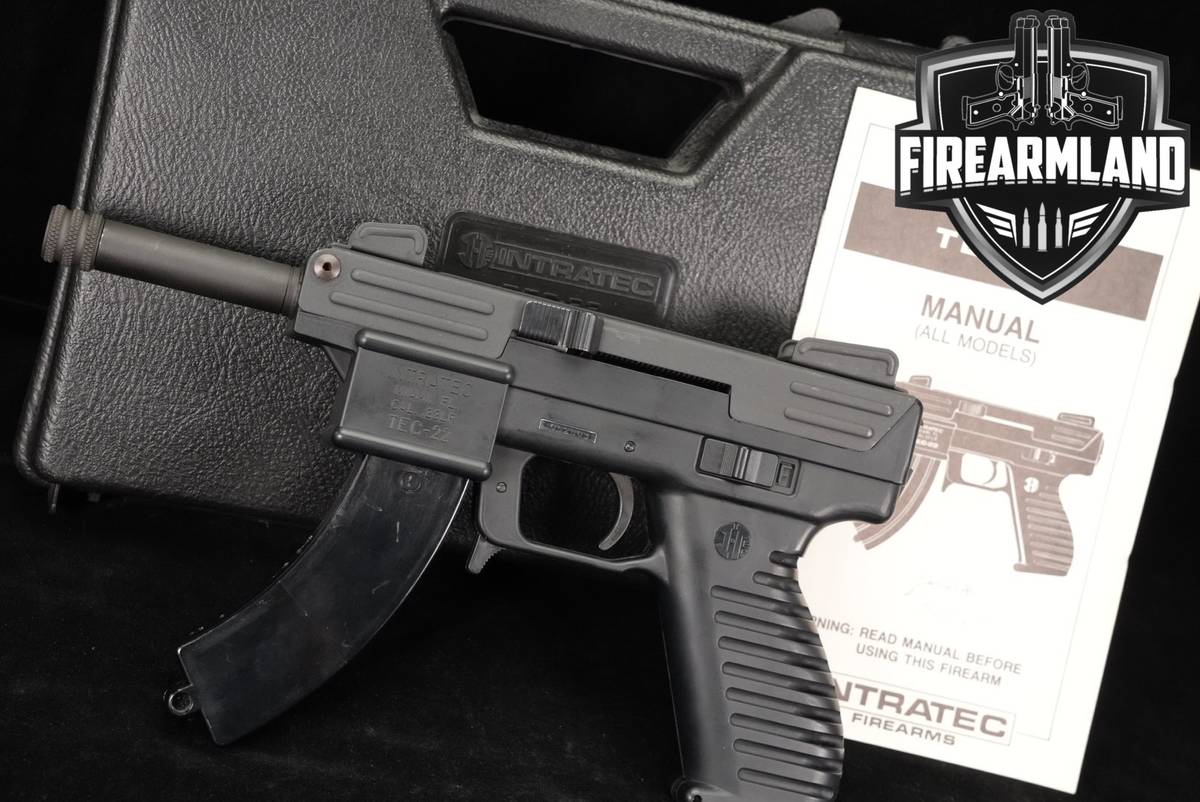 Intratec TEC-22 Scorpion 22LR 4" TEC22 THREADED +ORIG CASE