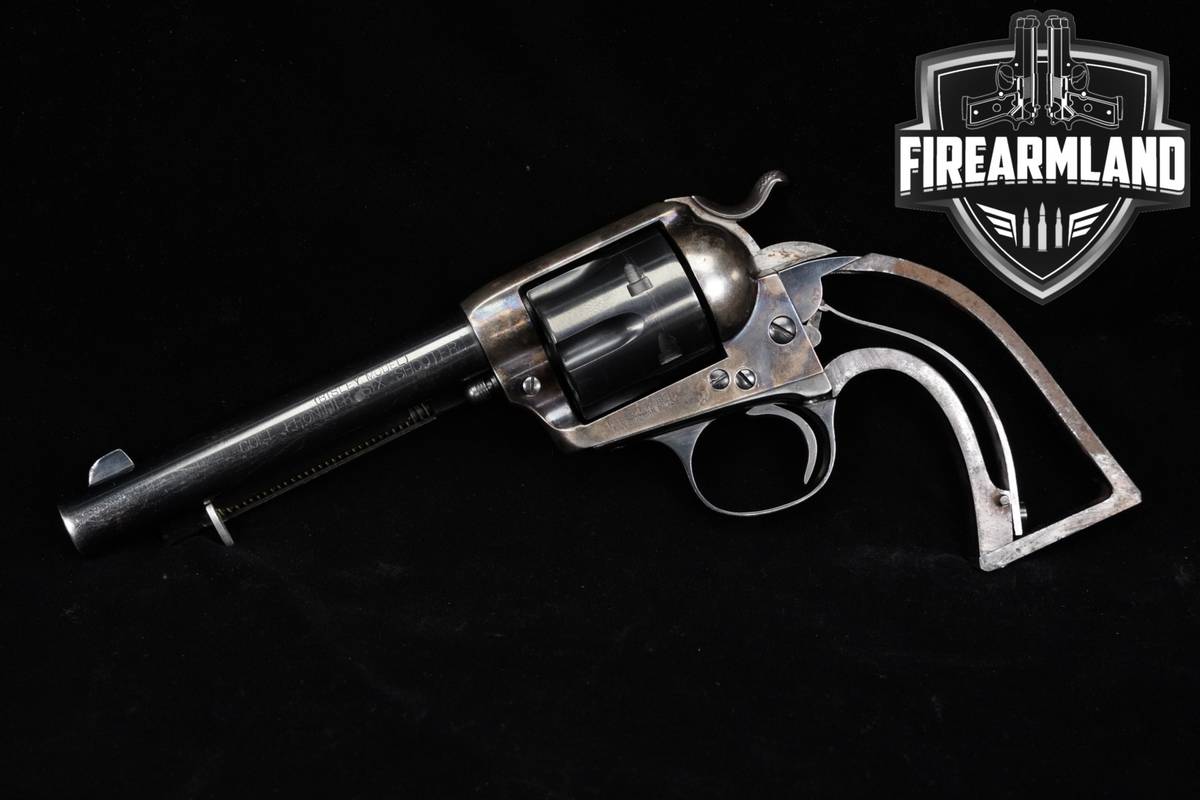 1901 Colt Bisley Model Frontier Six-Shooter First Generation 38 Special SAA