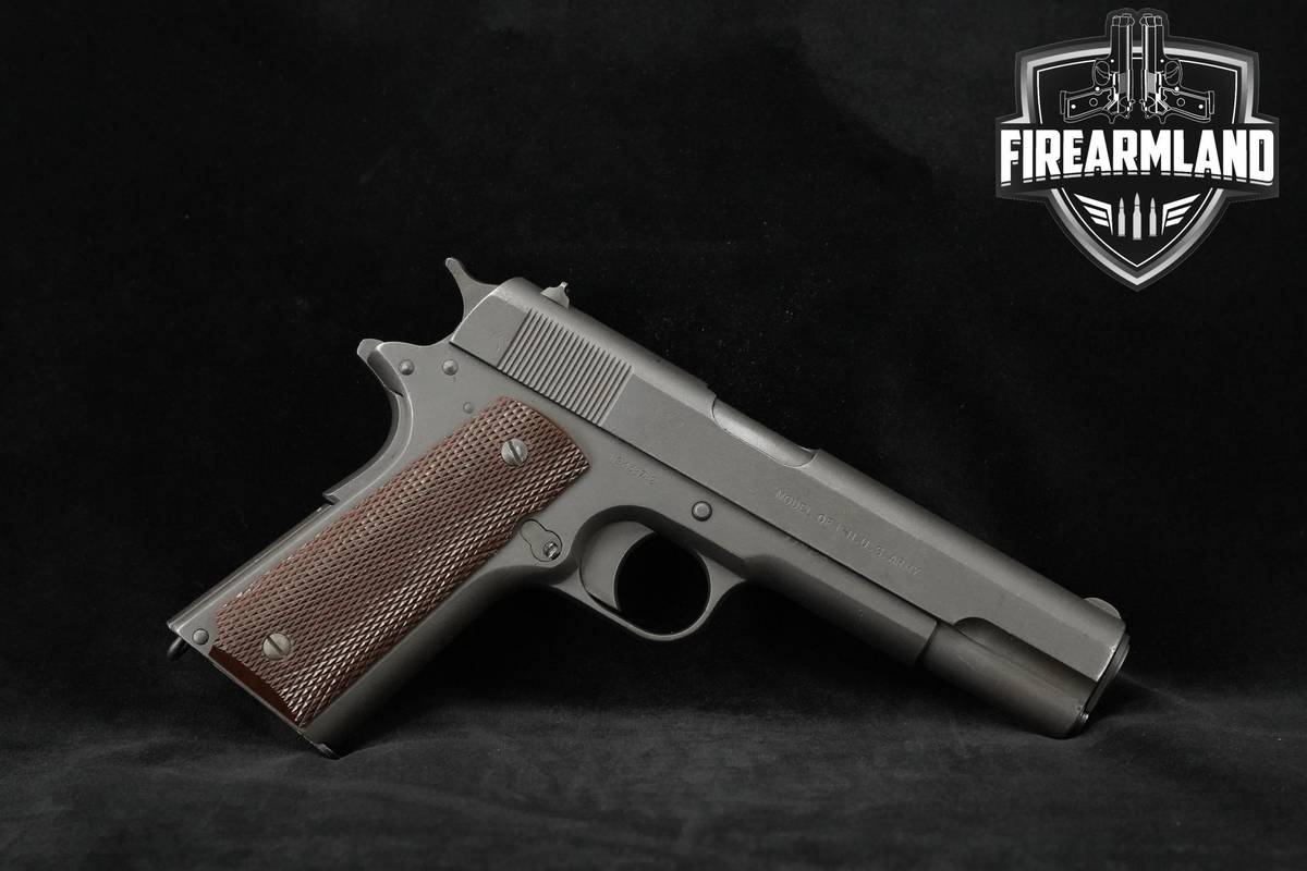 WW1 1918 Colt-Springfield Model of 1911 45-ACP 1911 Colt-Springfield M1911