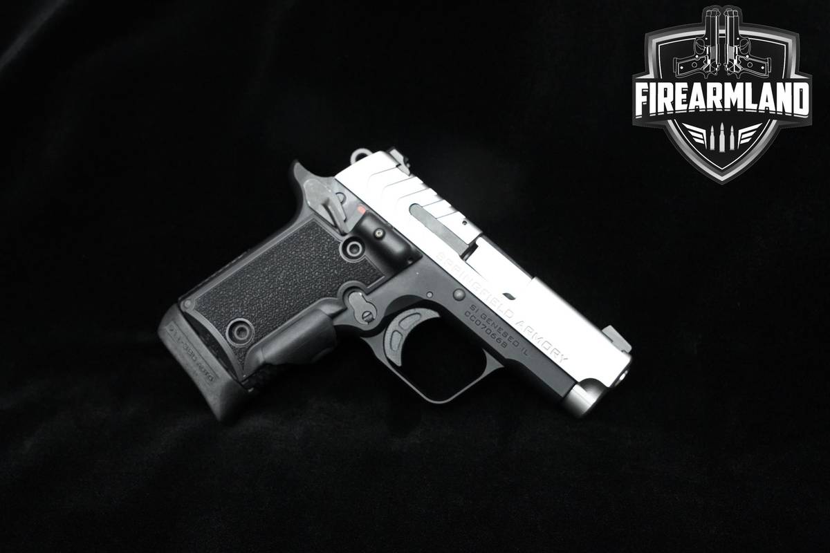 Springfield Armory 911 Stainless w/ Viridian Grip Laser 380 ACP 911 1911-A1