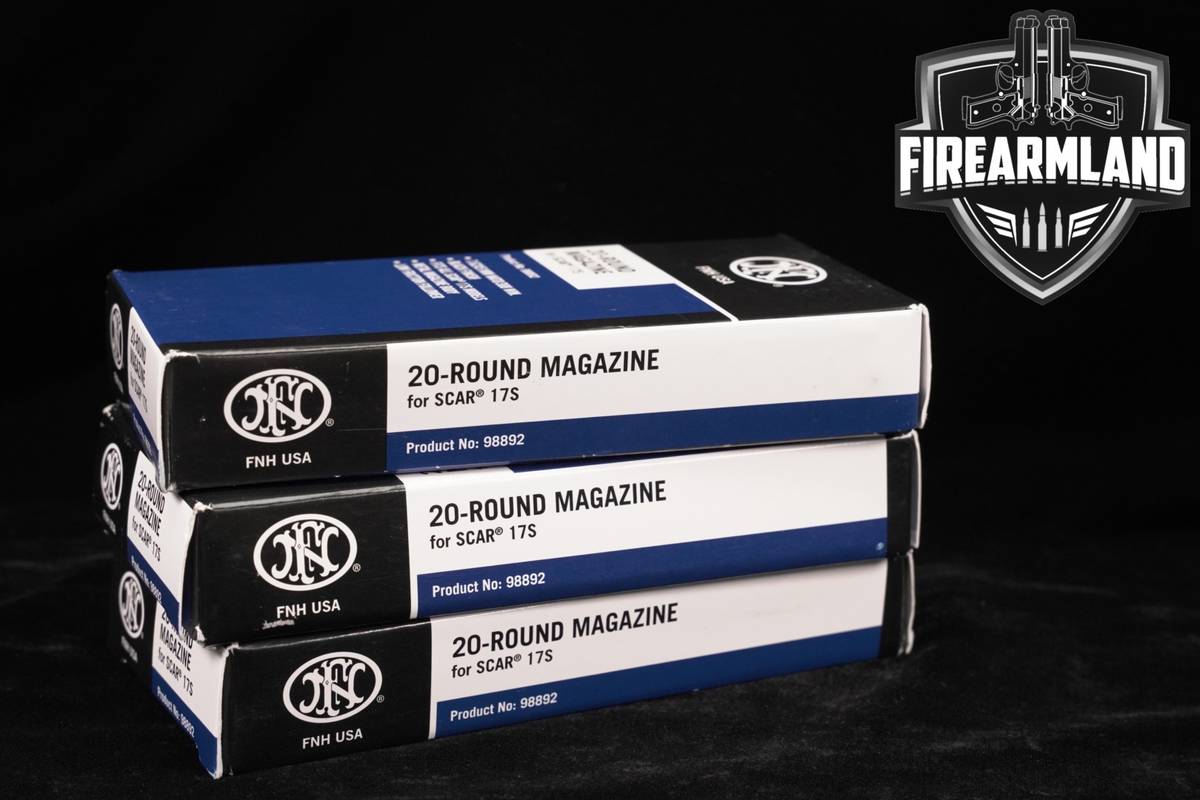 FN THREE (3) SCAR 17S 20-Round Magazines 7.62x51 NATO 17-S Mags