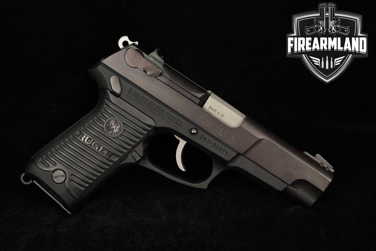 1993 Ruger P89 9mm 4.5" P 89 DC +3 MAGS
