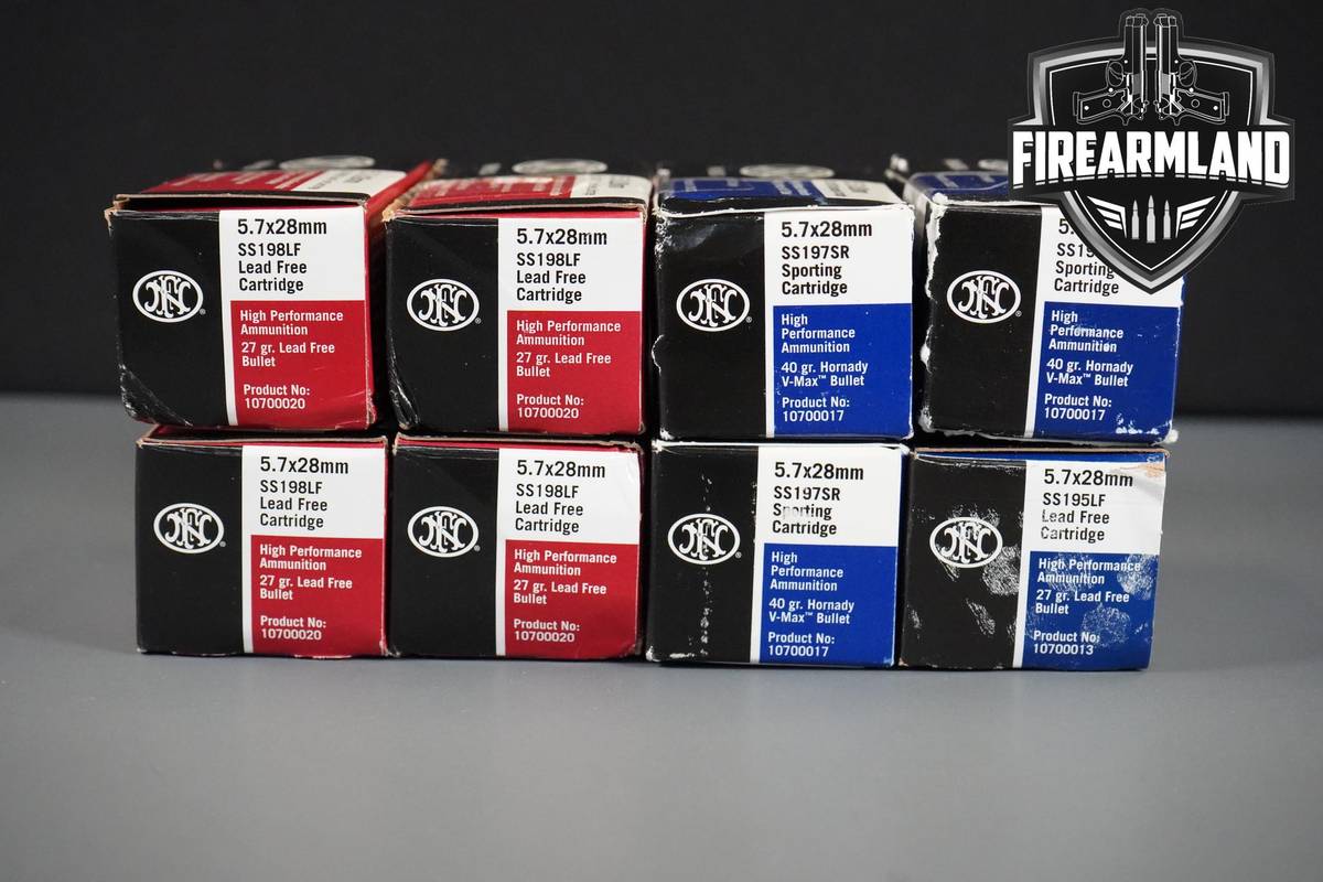 5.7x28mm Ammo 5.7x28mm Ammunition 400 ROUNDS