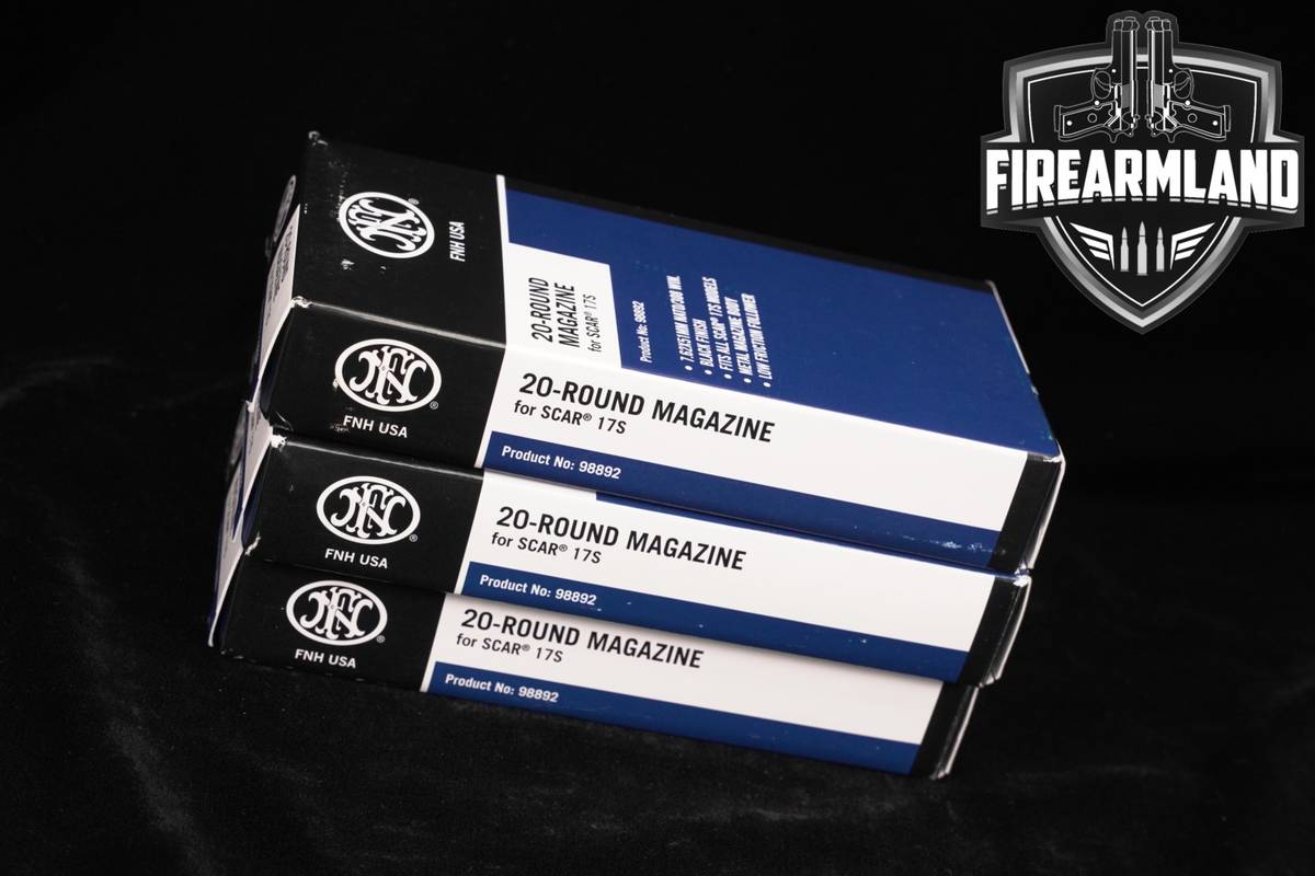 FN THREE (3) SCAR 17S 20-Round Magazines 7.62x51mm NATO 17-S Mags