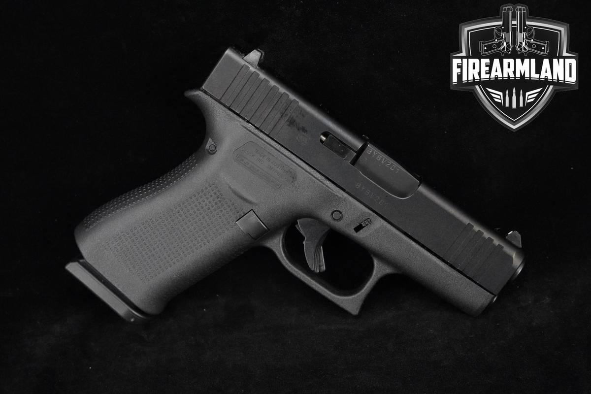 Glock 43X Slimline 9mm Glock-43X G43X +2 MAGS & ORIG CASE