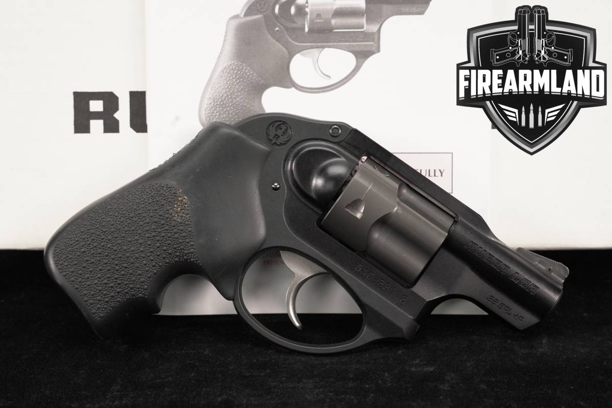 2009 Ruger LCR 38 Special +P 1.875" Two-Tone Black & Stainless +ORIG BOX