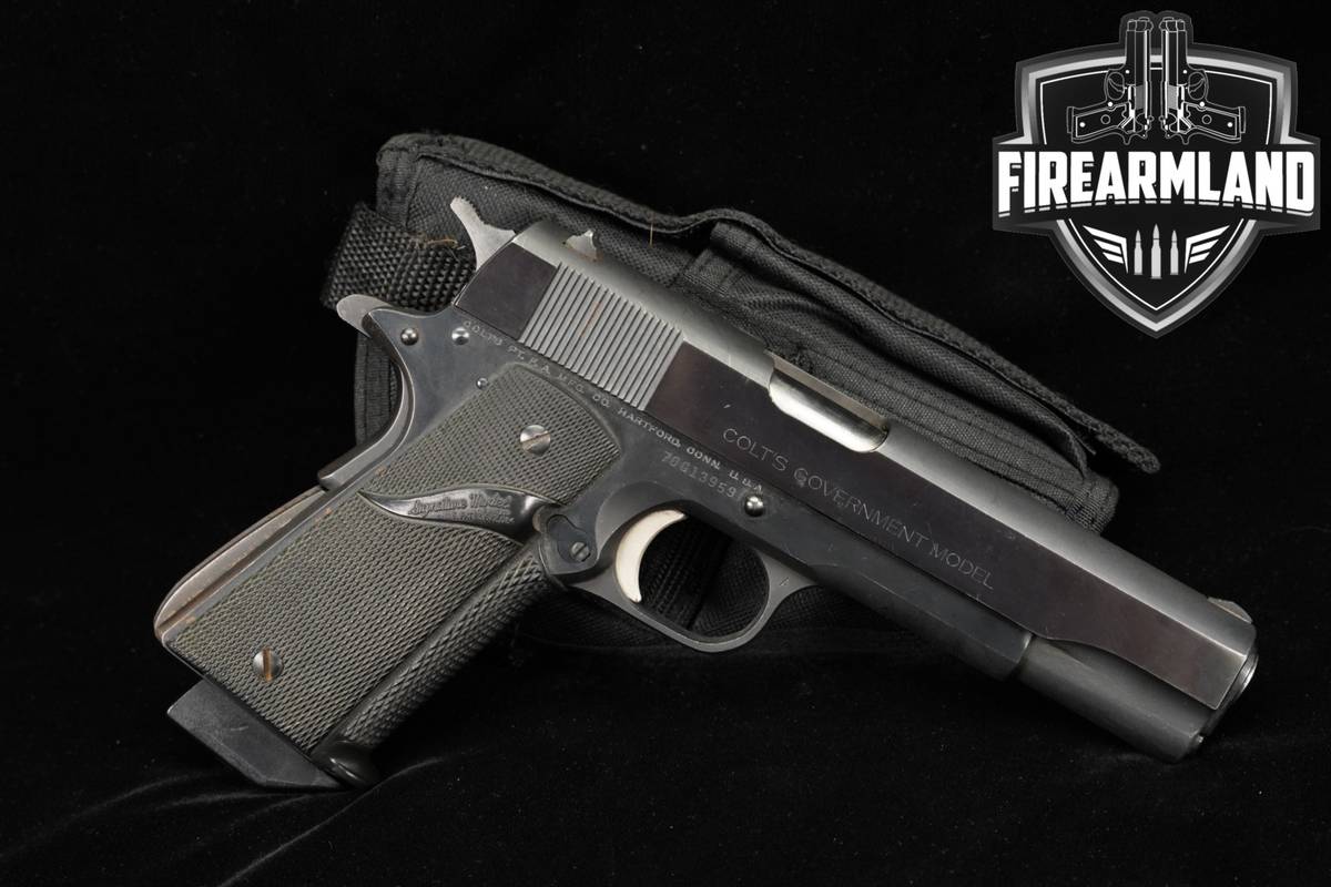 1971 Colt Government Model MK IV Series '70 45 ACP 1911 5" Mark 4 +HOLSTER